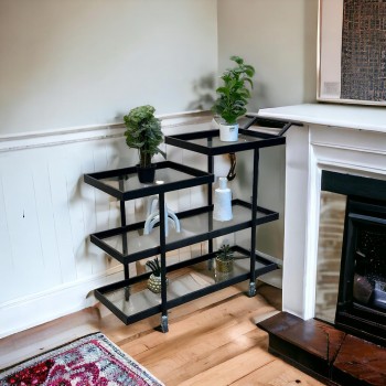 عربية تقديم3دور  زجاج 86×100× 40سم 