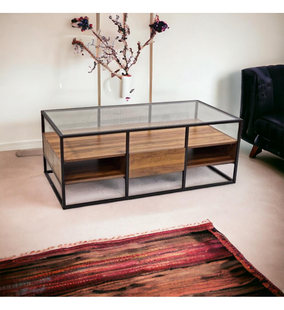 طاوله خدمه مفرد بعدة الوان 120×45×60 سم 