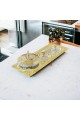 Silver and gold tafriya set, 4 pieces