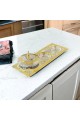 Silver and gold tafriya set, 4 pieces