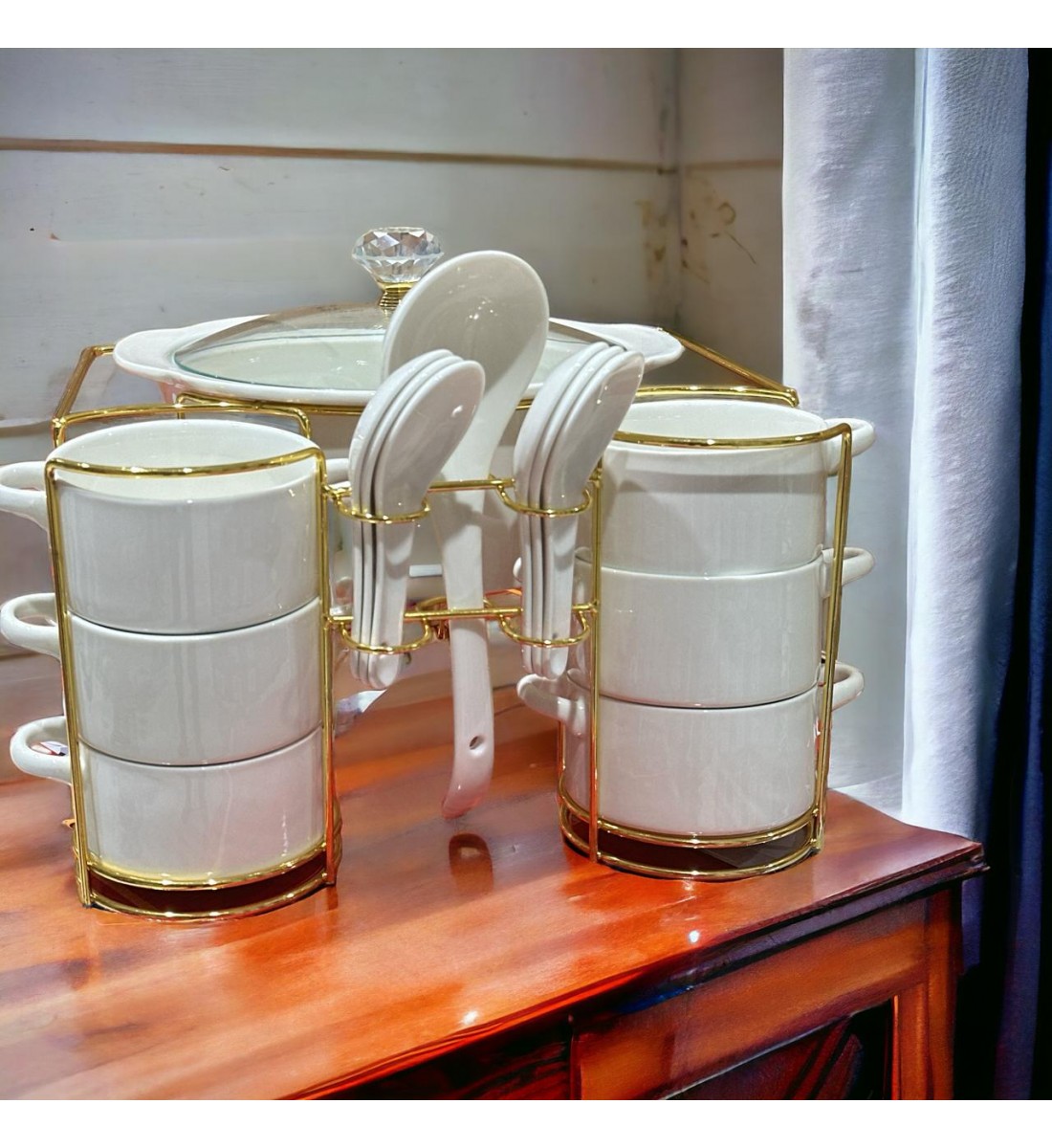 Ceramic Soup Set 15 Pieces Ceramic Soup Set 15 Pieces