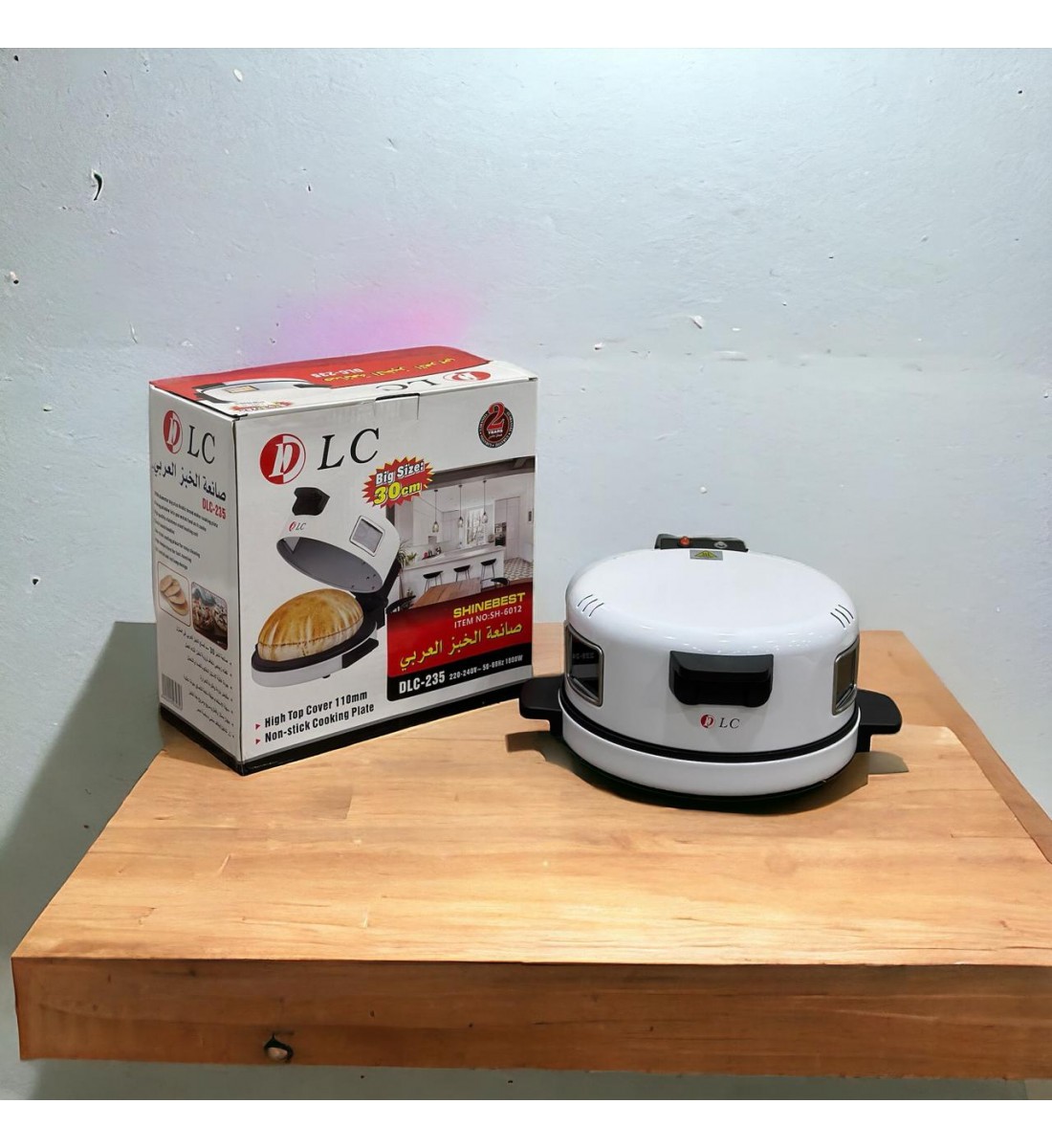 خبازة DLC-235 صانعة الخبز مقاس كبير 30 سم 1800 واط