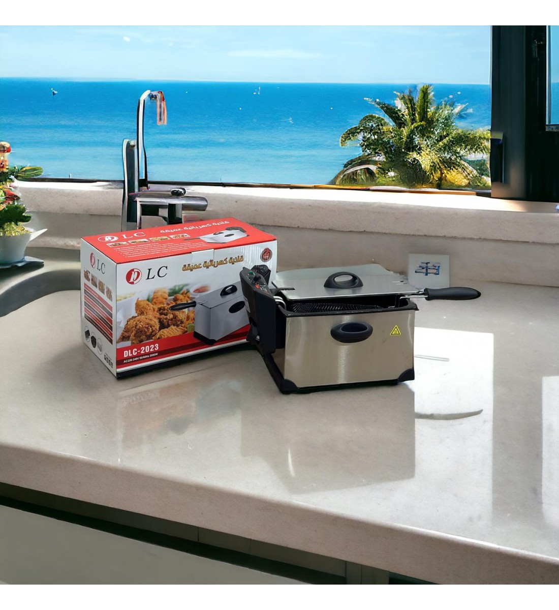 قلاية كهربائية عميقة - 3 لتر - 2000 واط - DLC-2023