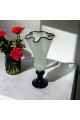 مزهرية زجاج عضوية من كوبي - 34×18×18سم 