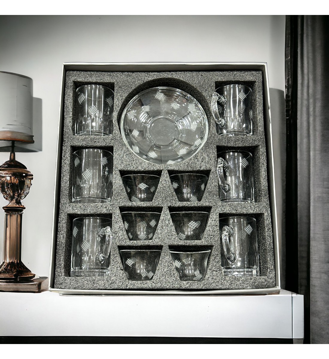 طقم قهوة وشاي