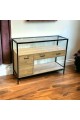 Entrance or closet, 3 floors, beige color, 120 x 40 x 90 cm