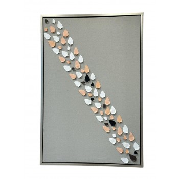    لوحه زينة حائط كانفاس باطار ذهبي120×80سم 