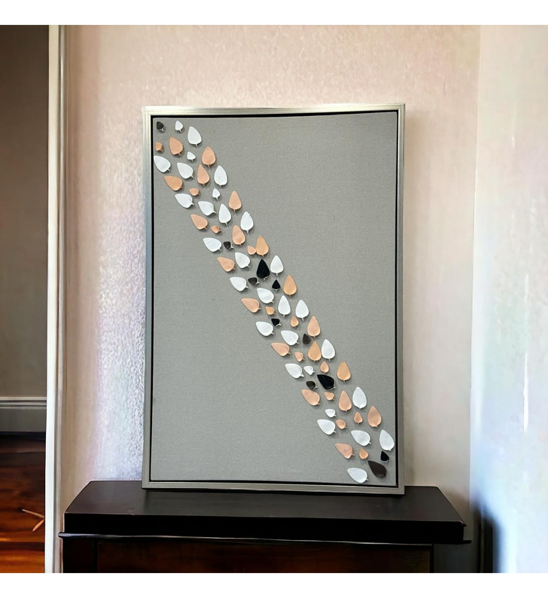    لوحه زينة حائط كانفاس باطار ذهبي120×80سم 