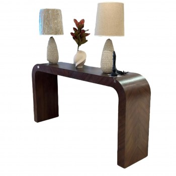 طاولة مدخل كونسول خشب قشور 91×180×40سم