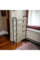 4-layer plastic dish rack, beige, 55 x 21 x 100 cm