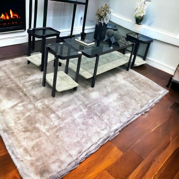 طقم طاولات بديل الرخام سطح زجاج 1+4سم