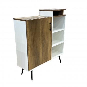  مدخل او دلاوب كافي 1 باب  لون بني 95×31×109