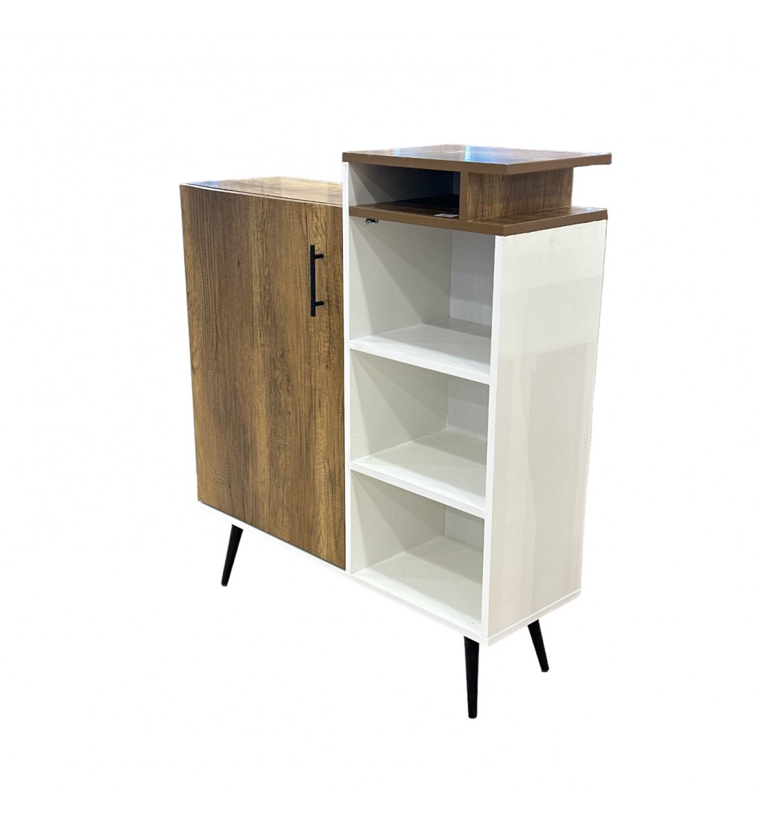  مدخل او دلاوب كافي 1 باب  لون بني 95×31×109