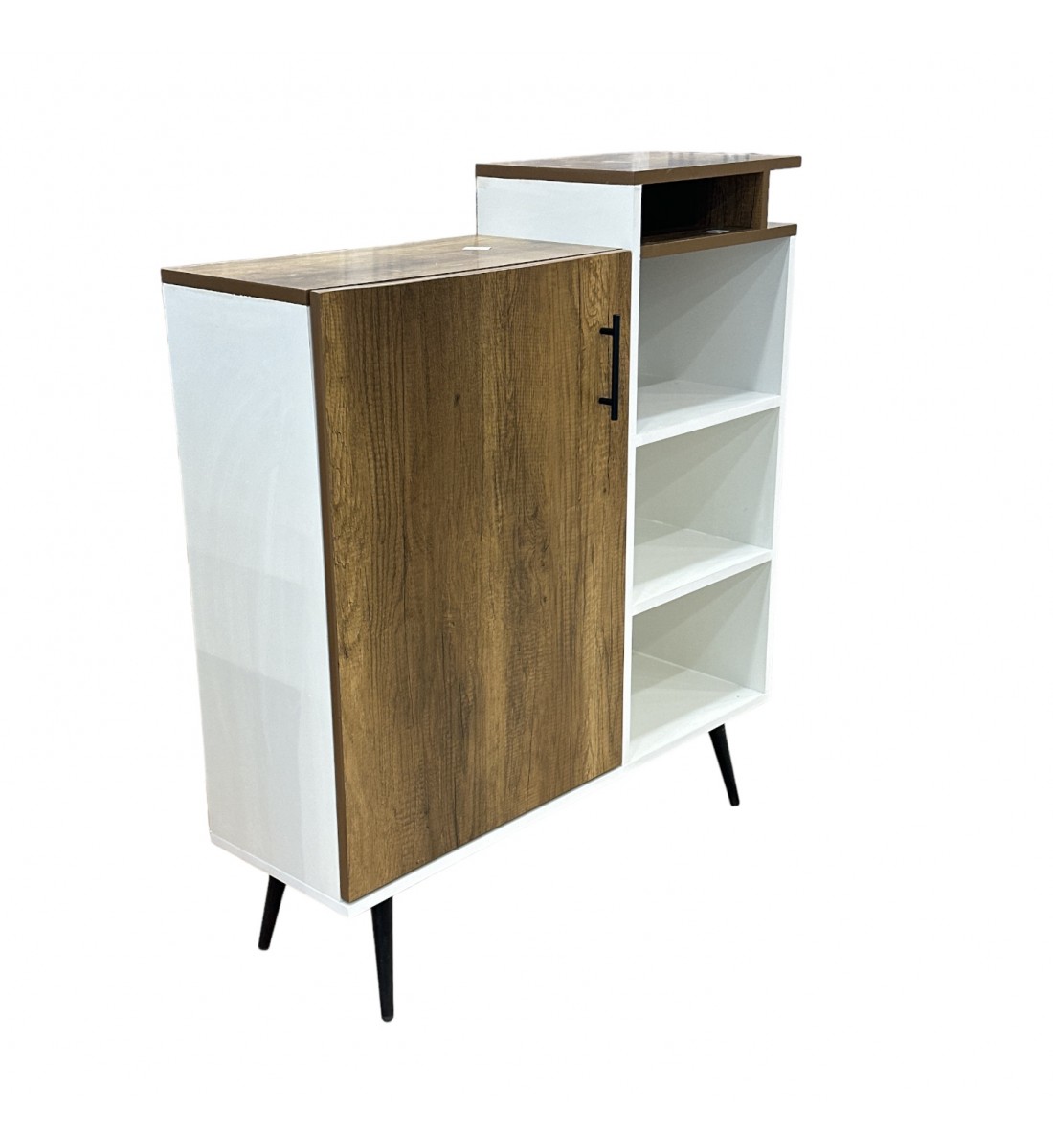  مدخل او دلاوب كافي 1 باب  لون بني 76×31×103سم 