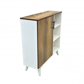  مدخل او دلاوب كافي 1 باب  لون بني 76×31×103سم 