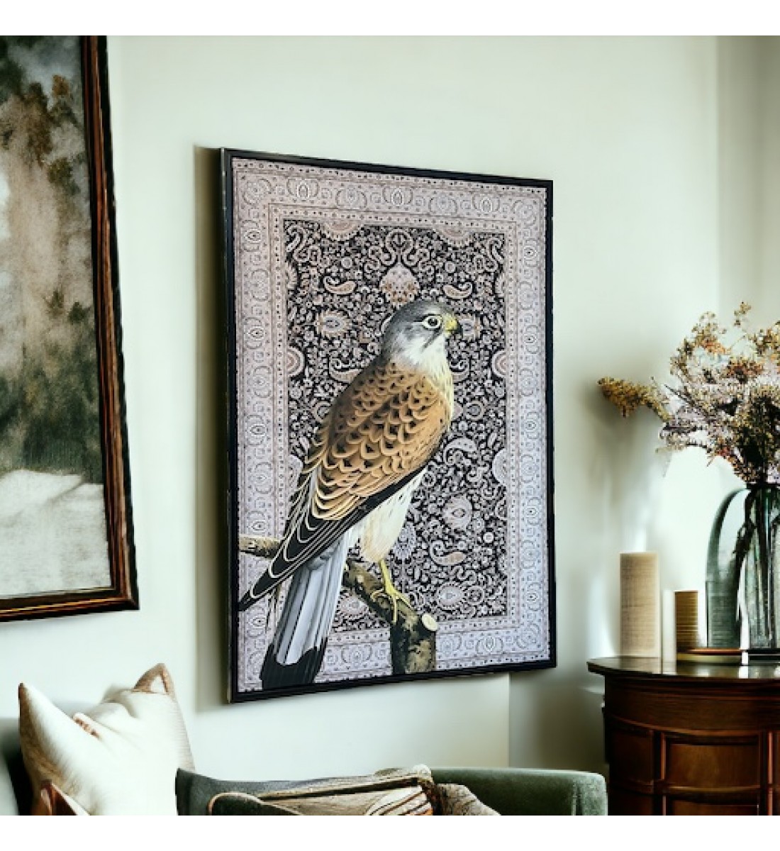 Wall art painting, view, 100 x 150 cm