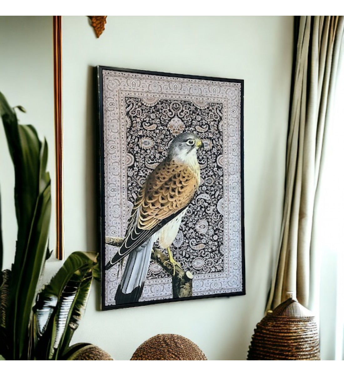 Wall art painting, view, 100 x 150 cm