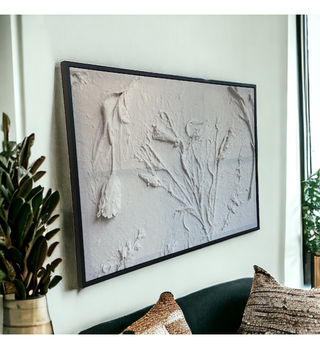 Wall art painting, view, 100 x 150 cm