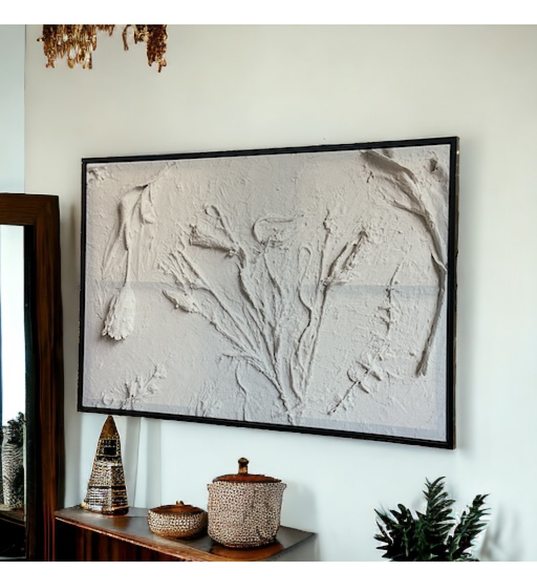 Wall art painting, view, 100 x 150 cm