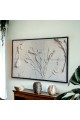 Wall art painting, view, 100 x 150 cm