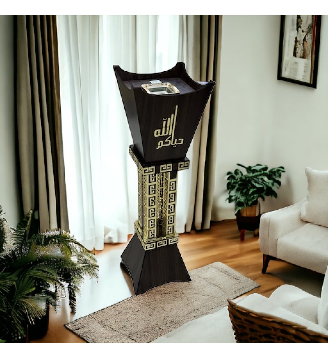   مبخرة ملكية مبخرة استقبال عبارة حياكم الله