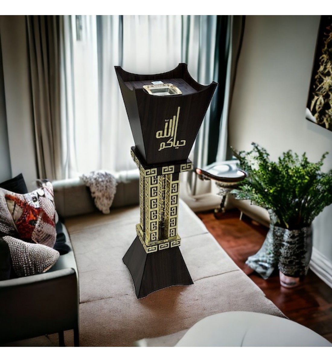   مبخرة ملكية مبخرة استقبال عبارة حياكم الله