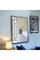 Wall art painting, view, 80 x 120 cm