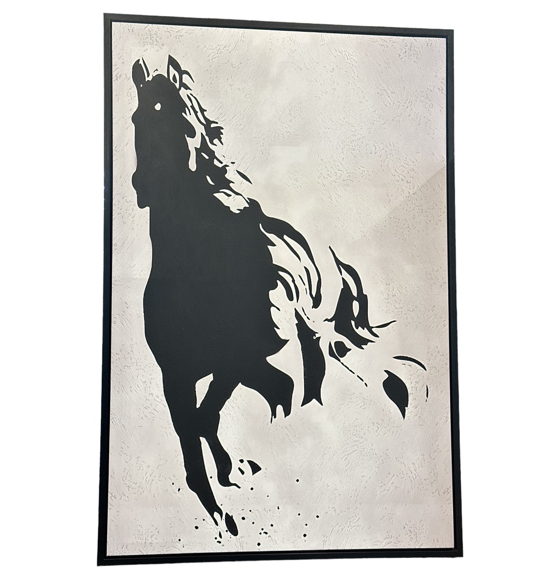 Wall art painting, view, 100 x 150 cm