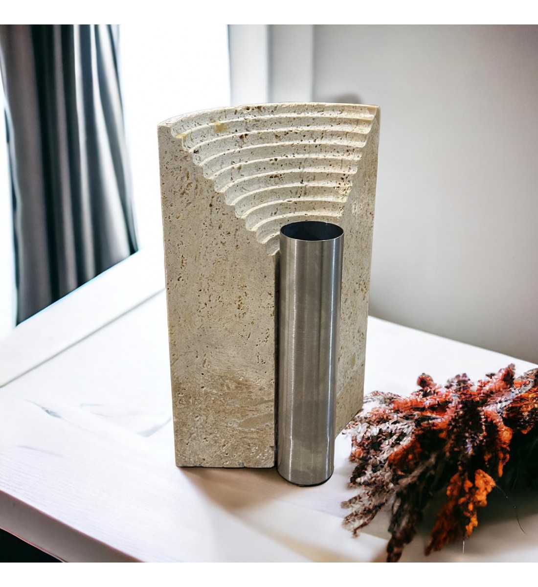 تحفة ديكور رخام ترفنتينوا 30×14×20سم تحفة ديكور رخام ترفنتينوا 30×14×20سم