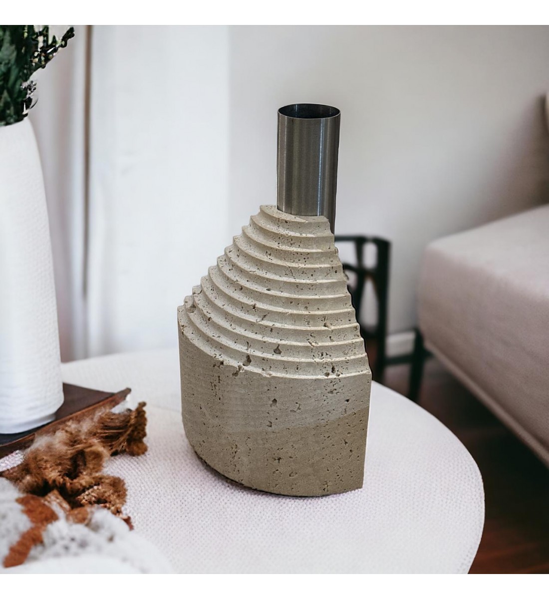 تحفة ديكور رخام ترفنتينوا 30×13×19سم تحفة ديكور رخام ترفنتينوا 30×13×19سم