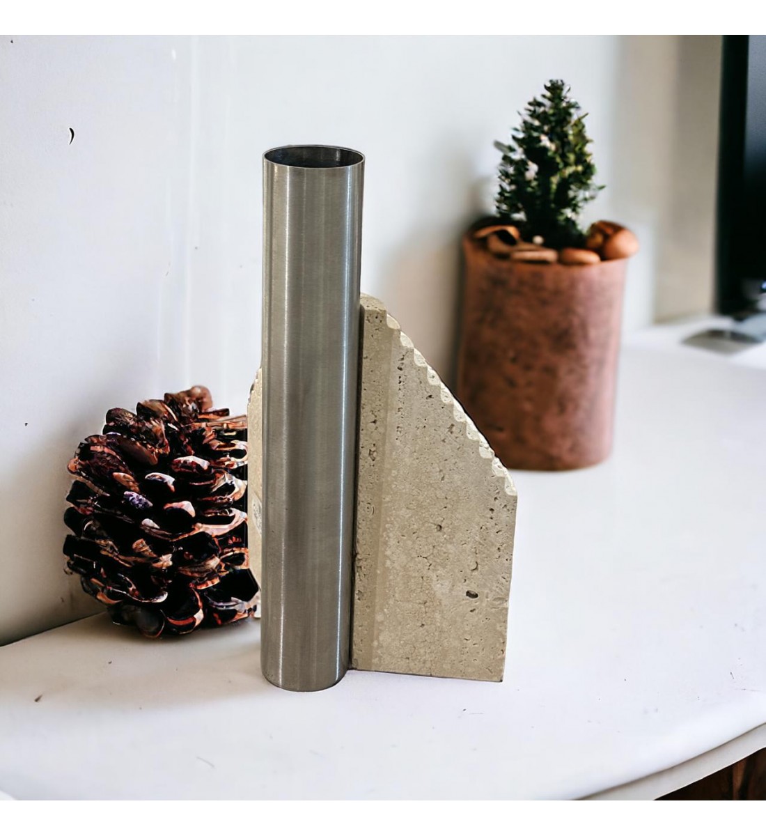 تحفة ديكور رخام ترفنتينوا 30×13×19سم تحفة ديكور رخام ترفنتينوا 30×13×19سم