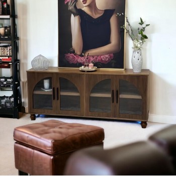   دولاب تخزين متعدد الاستخدامات  خشبي فاخر 70×160×40سم 