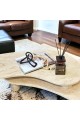 Treventino marble center table, 40 x 53 x 140 cm