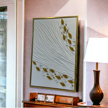 لوحة فنية جدارية منظر 120×80سم 