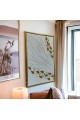 Wall art painting, view, 120 x 80 cm