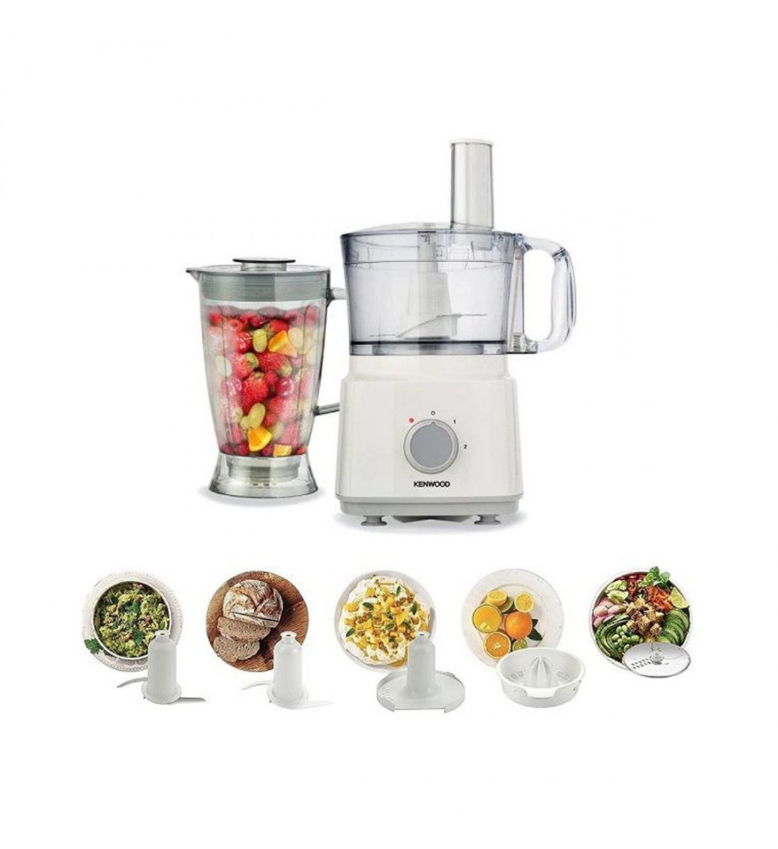 Food processor 8 in 1 from Kenwood, power 750 watts