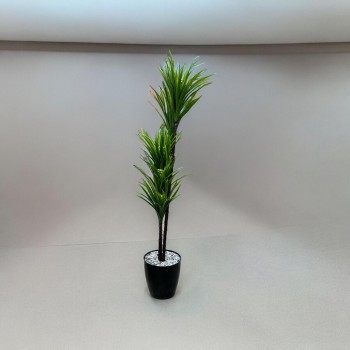  شجرة تزين مركن اسود 160سم 