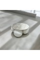 Treventino marble coffee table