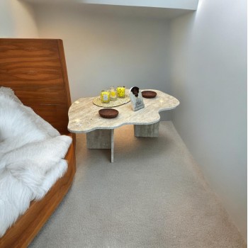 طاولة قهوة رخام ترفنتينوا 