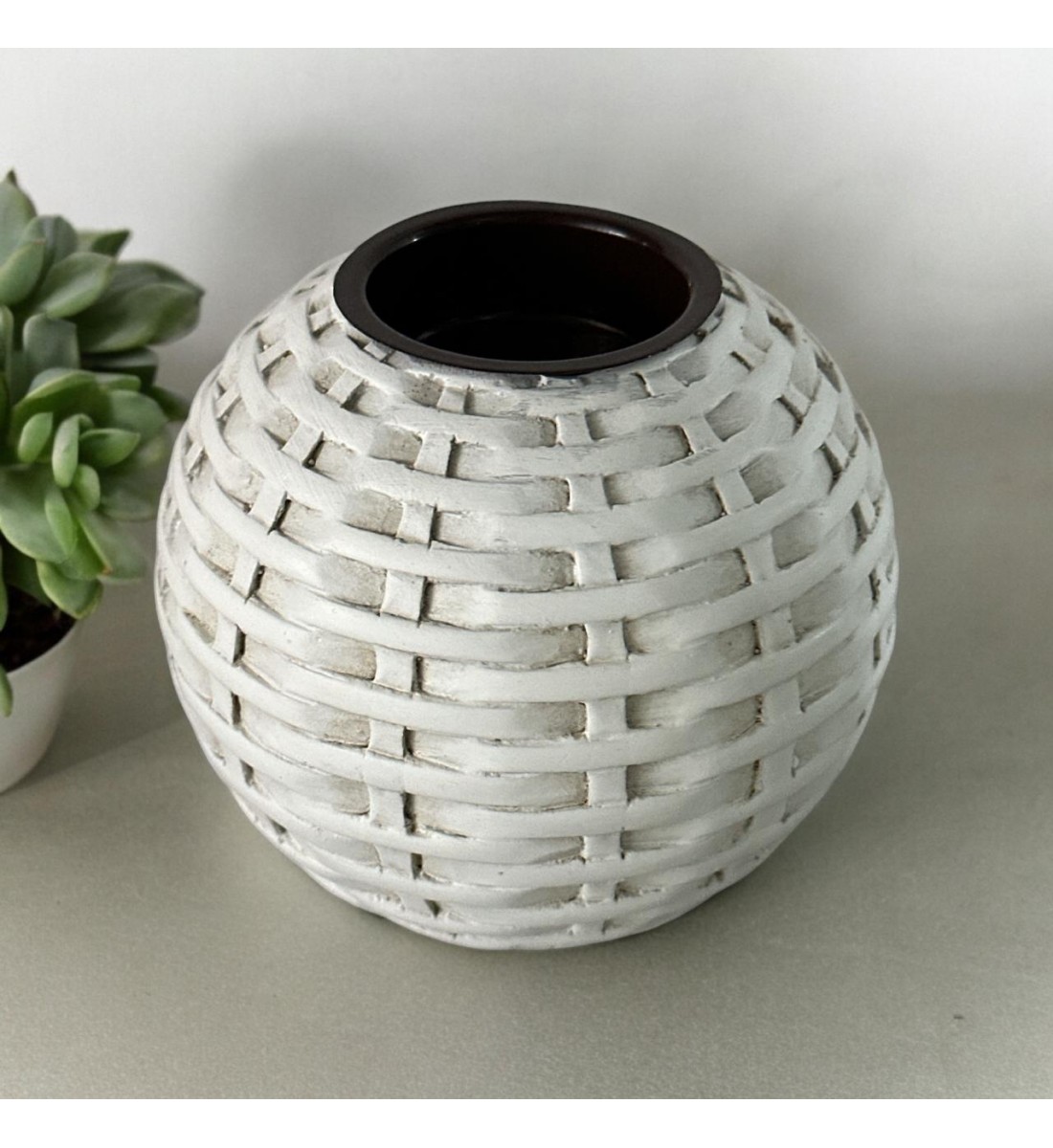 مبخره ابيض 16×12×12سم مبخره ابيض 16×12×12سم