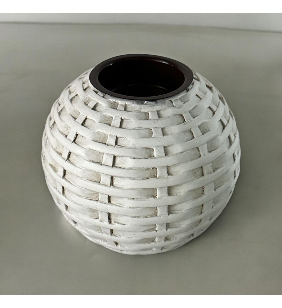 مبخره ابيض 16×12×12سم مبخره ابيض 16×12×12سم