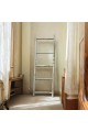 Rustic decorative wooden ladder, height 145 cm