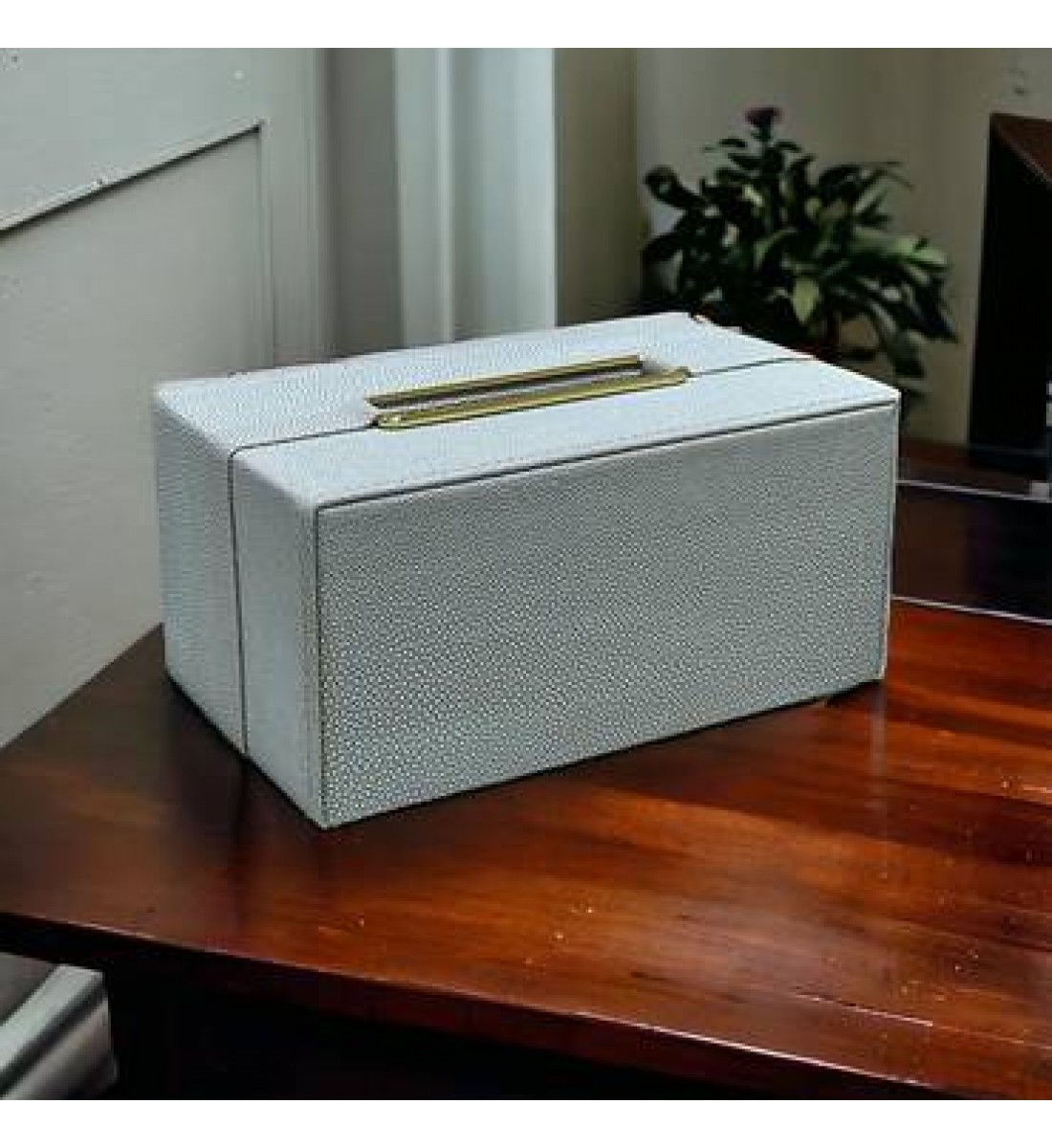 علبة منديل جلد 22×13×10سم علبة منديل جلد 22×13×10سم