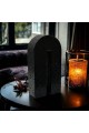 A decorative masterpiece of Traventino marble, 19 x 10 x 5 cm