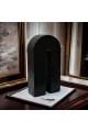 A decorative masterpiece of Traventino marble, 19 x 10 x 5 cm