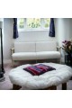 Two-seater sofa chair made of Malaysian wood and fabric with wooden legs, size 179*78*85 cm