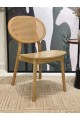 Abbott Indoor/Outdoor Acacia Wood Dining Chair 80x45x45 cm