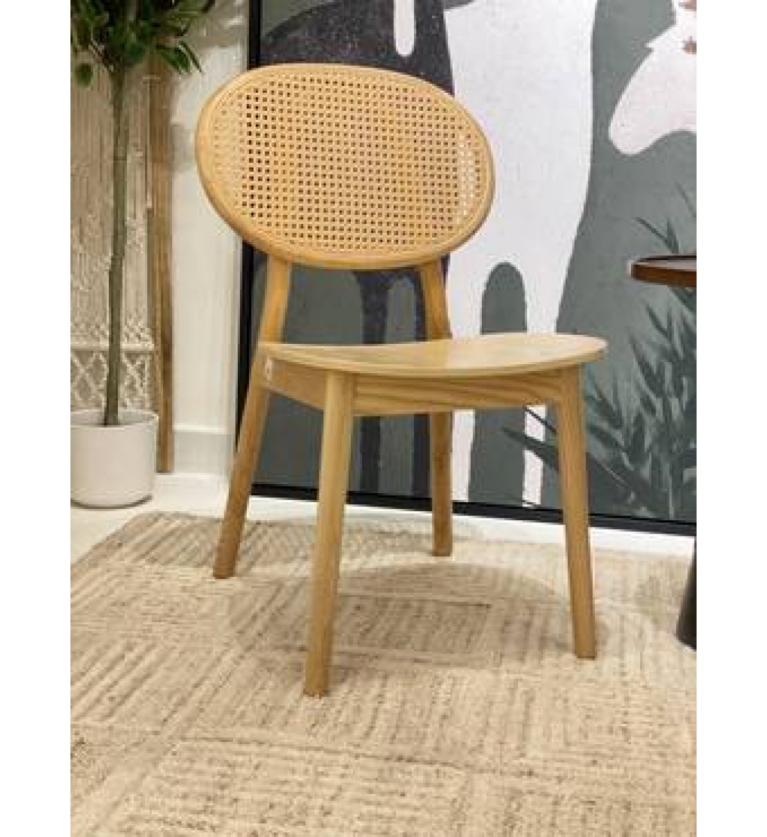 Abbott Indoor/Outdoor Acacia Wood Dining Chair 80x45x45 cm