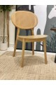 Abbott Indoor/Outdoor Acacia Wood Dining Chair 80x45x45 cm