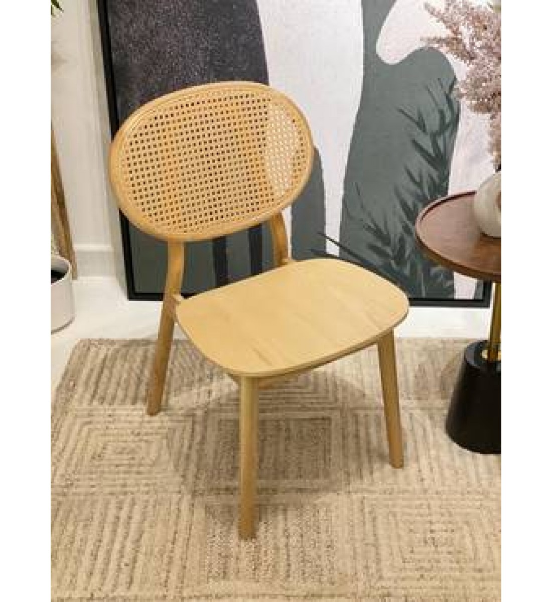 Abbott Indoor/Outdoor Acacia Wood Dining Chair 80x45x45 cm